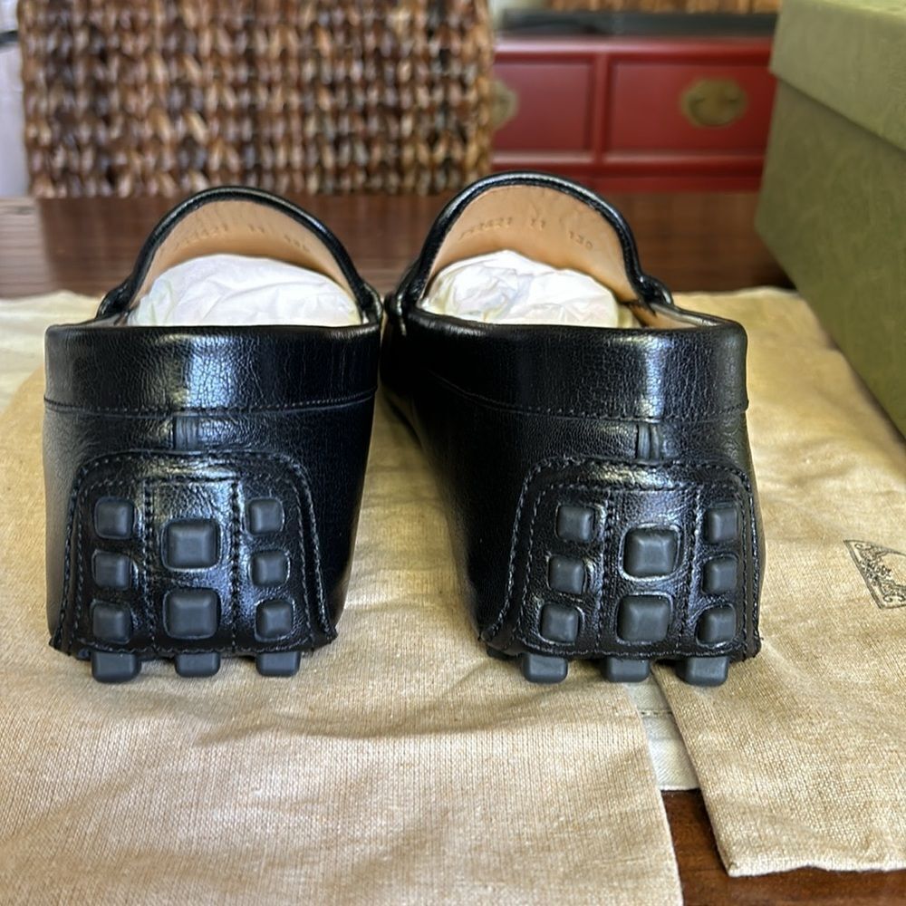 GUCCI Horsebit Moccasin Quentin moccasin driving loafer G11 US 11.5 752621 D3V00 - Picture 10 of 15